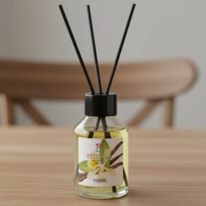 Pack 12 Difusores De Aromas Con Varillas 100ml - Decostilo - Vainilla