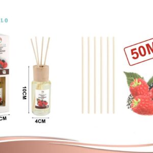 Pack 12 Difusores De Aromas Con Varillas 50ml - Blackberry