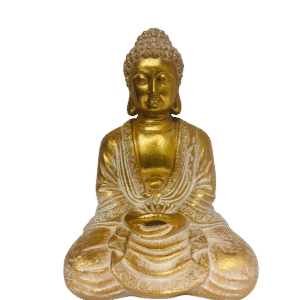 Adorno Estatua De Buda Color Dorado 42cm