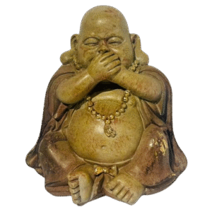 Esculturas De Buda: Mudo, Color Gris