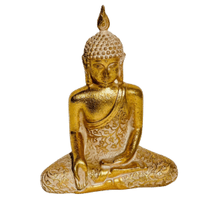 Figura De Buda Zen Decorativa 14cm