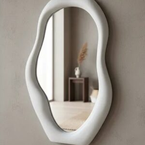 Espejo Decorativo Blanco 40cm