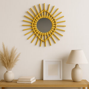 Espejo Sol Decorativo Moderno 56x45x2cm