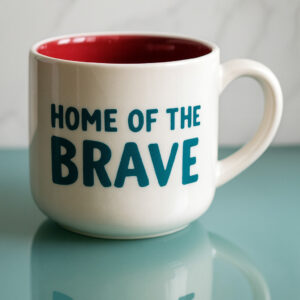 Taza De Porcelana Con La Estatua De La Libertad