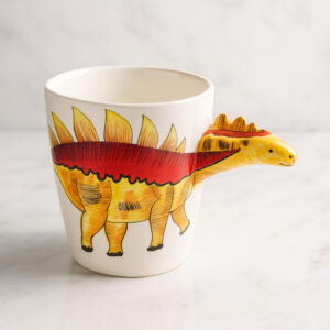 Taza De Porcelana De Estegosaurio