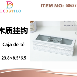 Caja De Te Madera 23.8*8.5*6.5