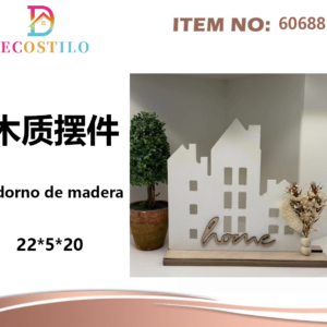adorno de madera 22*5.20 cm
