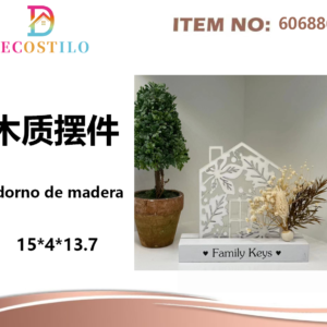 adorno de madera 15*4*13.7