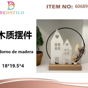 adorno de madera 18*19.5*4