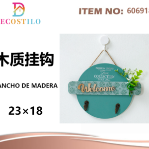 llavero de madera 23*18 cm