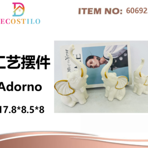 set 6 aelefante de ceramica 17.8*8.5*8