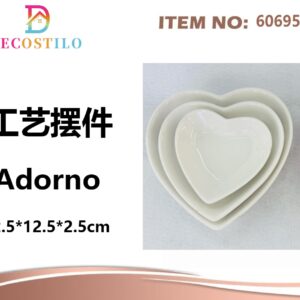 pack de 12 adornos 12.5*12.5*2.5 cm