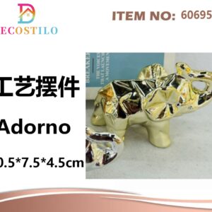 pack de 6 adornos 10.5*7.5*4.5cm