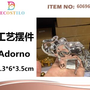 Pack 12 Adornos Elefante 8.3*6*3.5 cm