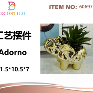 set de 6 adornos 11.5*10.5*7
