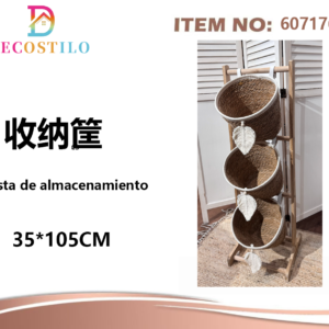 cesta de almacenamiento 30*105 cm.
