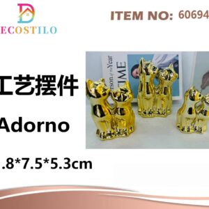 pack de 6 adornos 11.8*7.5*5.3