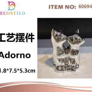 pack de 6 adornos 11.8*7.5*5.3 cm