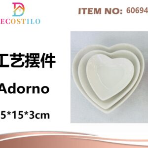 pack de 6 adornos 15*15*3