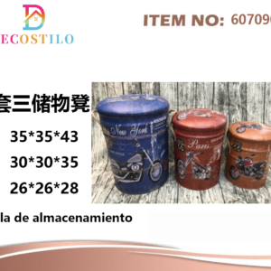piso de almacenamiento 35*35*43 -30*30*35 - 26*26*28 cm