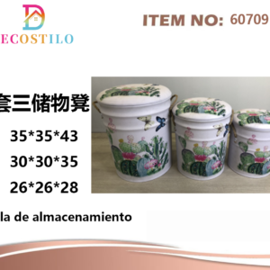 silla de almacenamiento 35*35*43- 30*30*35- 26*26*28 cm