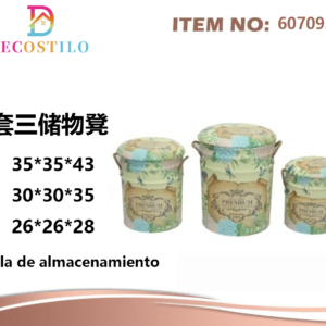 silla de almacenamiento 35*35*43- 30*30*35-26*26*28 cm