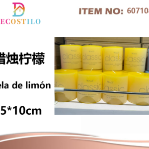 vela aroma limon