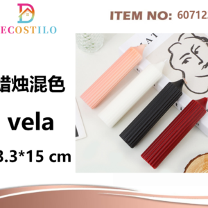 set 4 vela 3.3*15 cm