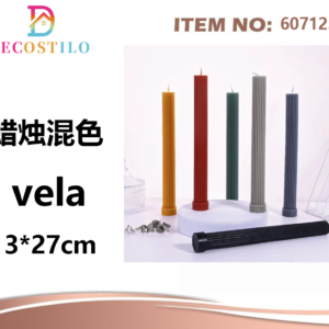pack de vela 3*27 cm