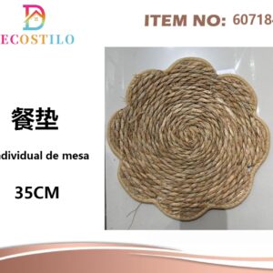 individual de yute 35 cm