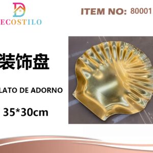 6 platos decorativo 35*30 cm