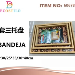 bandeja 20*30. 25*35. 30*40 cm