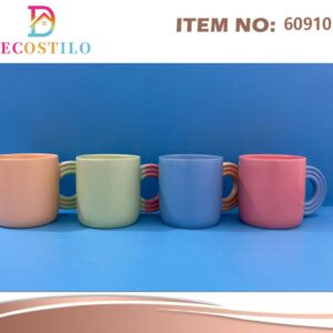 12 tazas con diseños