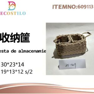 cesta de almacenamiento 30*23*14. 19*13*12