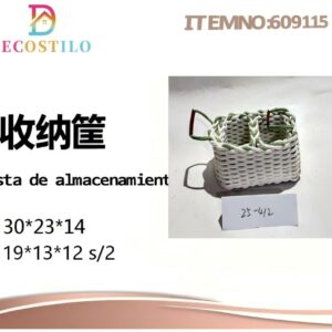 cesta de almacenamiento 30*23*14. 19*13*12