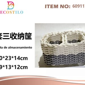 cesta de almacenamiento 30*23*12. 19*13*12 cm