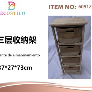 estante de almacenamiento 37*27*73 cm