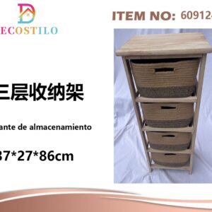 estante de almacenamiento 37*27*86 cm