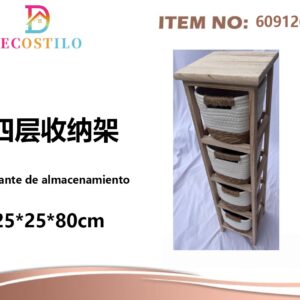 estante de almacenamiento 25*25*80 cm