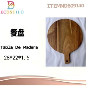 tabla de madera 28*22*1.5 cm