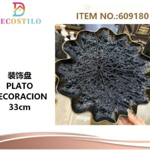 6 platos base 33 cm