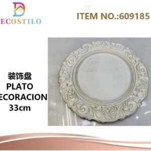 6 platos base 33 cm