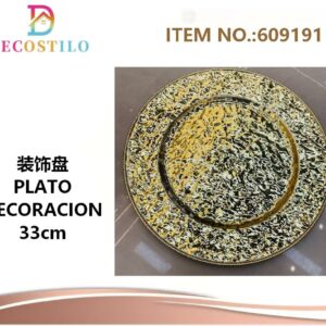 6 platos base 33 cm