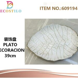 6 platos base 39 cm