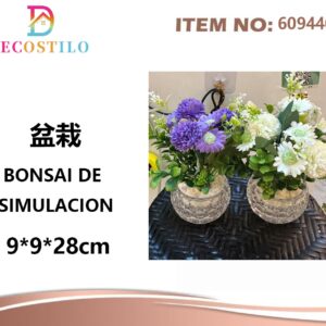 bonsai de simulacion 9*9*20 cm