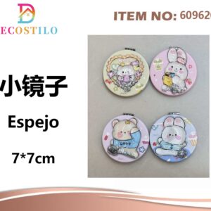 6 espejos decorativos 7*7 cm