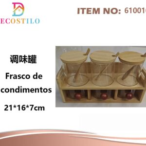 set para condimentos 21*16*7 cm