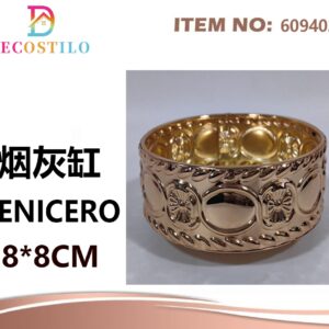 cenicero de cristal 8*8 cm