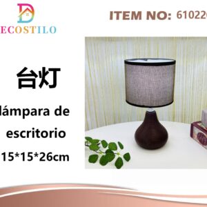 LAMPARA DE ESCRITORIO 15*15*26 CM