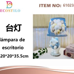 LAMPARA DE VELADOR 20*20*35 CM